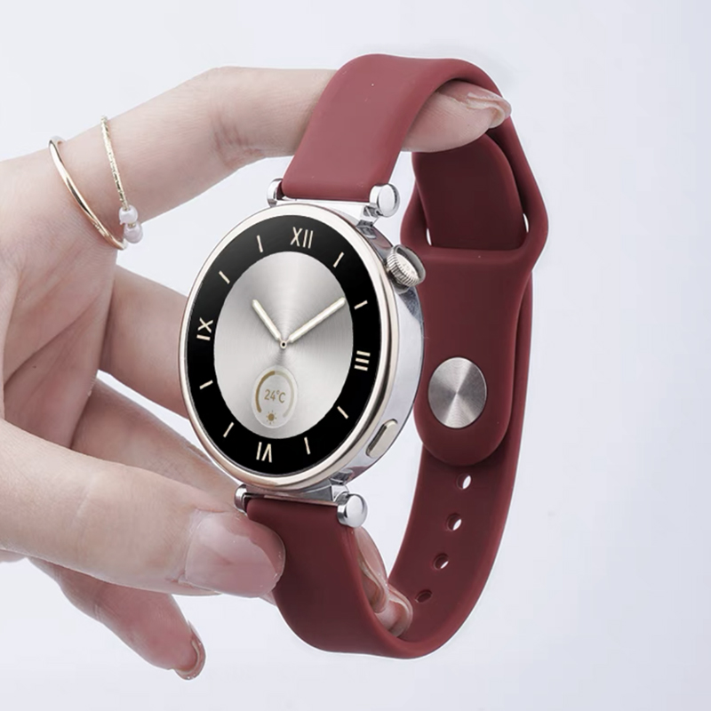 Titan Smartwatch Accessories - Correa de silicona de 18mm para