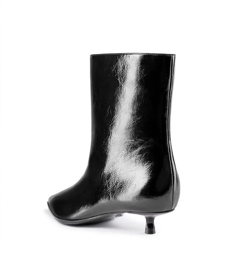 Nuevas botas de cuero negro br - Leather Classic Strap reseña y precio