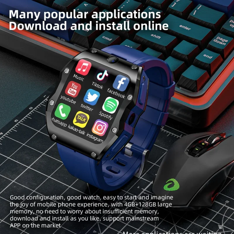 Nuevo LOKMAT 4G Smartwatch 4GB - Smartwatch Custom reseña y precio