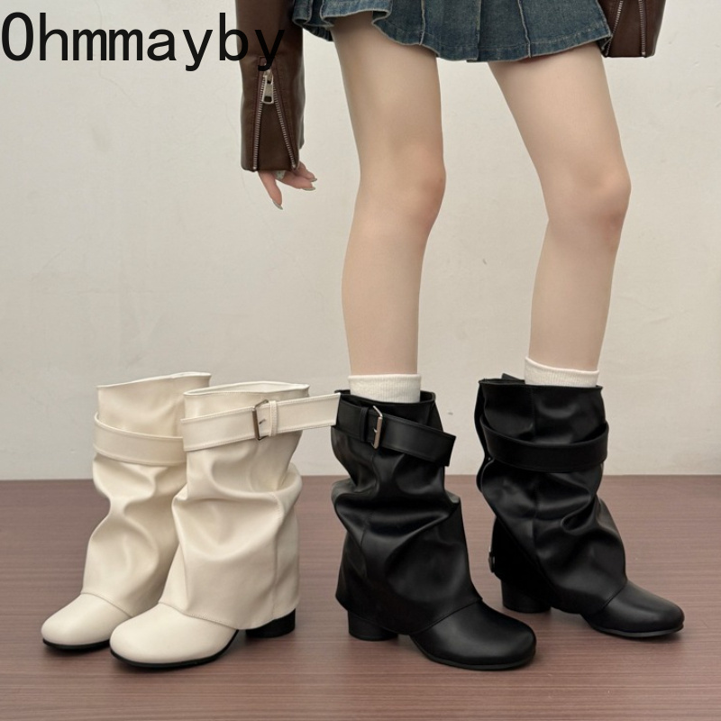 Nuevas Botas de Cuero para Muj - Leather Classic Strap reseña y precio